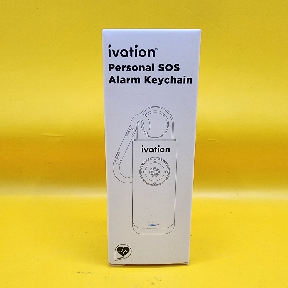 Ivation Personal SOS Alarm Keychain Pocket Emergency